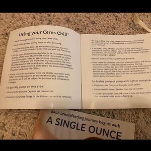 Ceres Chill Breastmilk Travel and Storage Kit- White